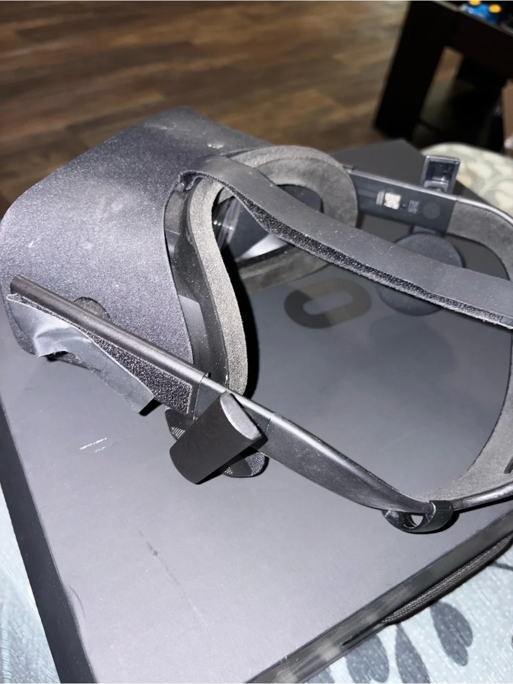 Oculus Black VR Headset with Foam Face Cushion